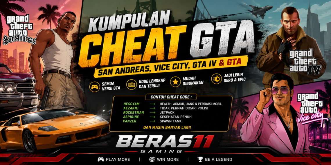 Kumpulan Cheat GTA San Andreas, Vice City